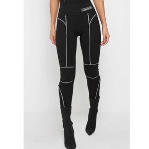 MANIERE DE VOIR Reflective Piping Legging